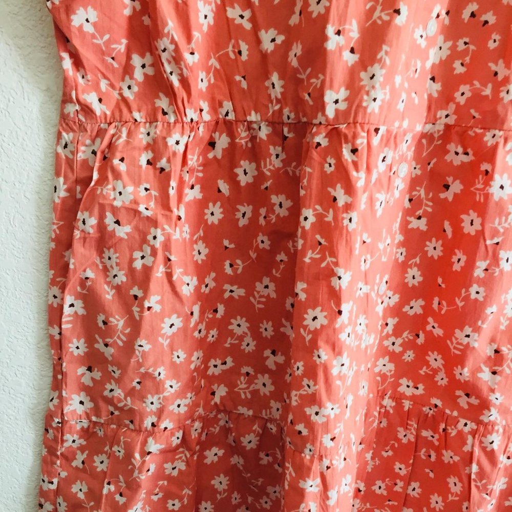 Derek Heart Women's Plus Size Floral Print Dress (1X) - Picture 5 of 16